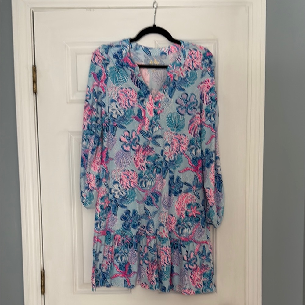 Lilly Pulitzer Vibrant Shell Pattern Dress